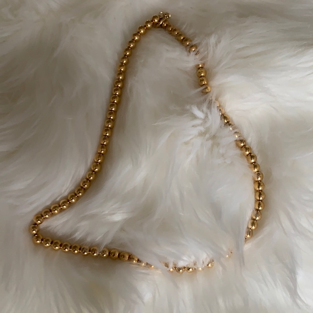 Gold Ralph Lauren Beads necklace